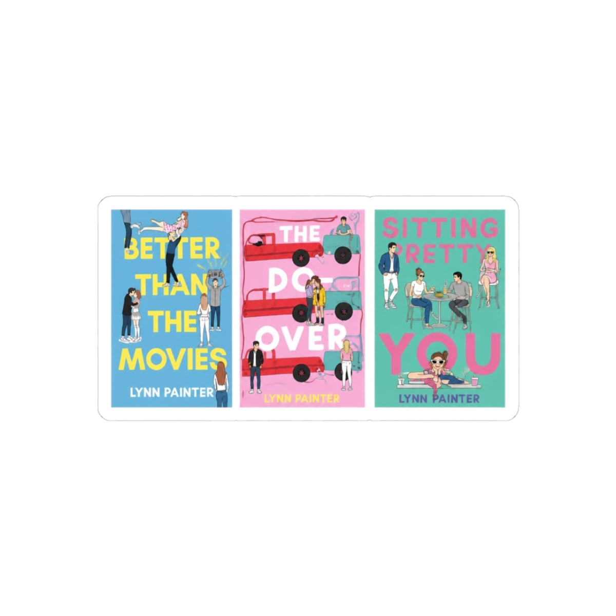 lynn painter books Sticker - Official stickers merchandise