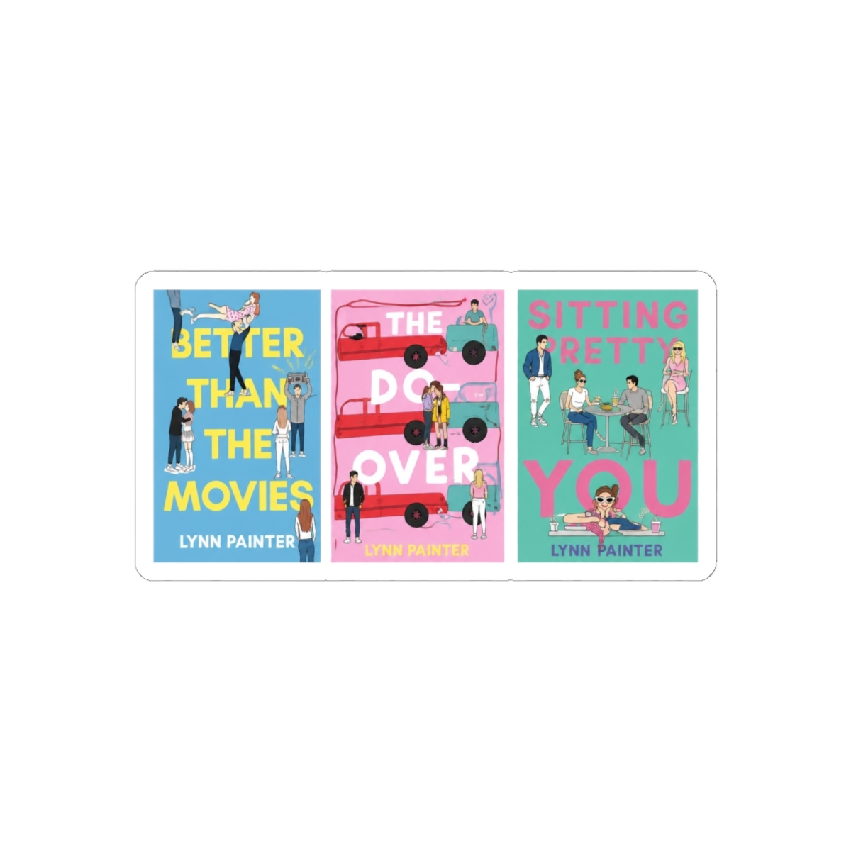 lynn painter books Sticker — official Lynn Painter Stickers