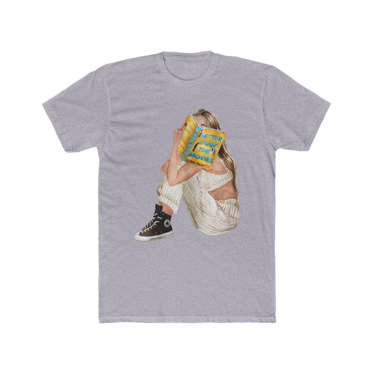 Better Than the Movies book heavyweight boyfriend fit T Shirt | hair & skin options, CREE 🧚‍♀️ | Lynn Painter