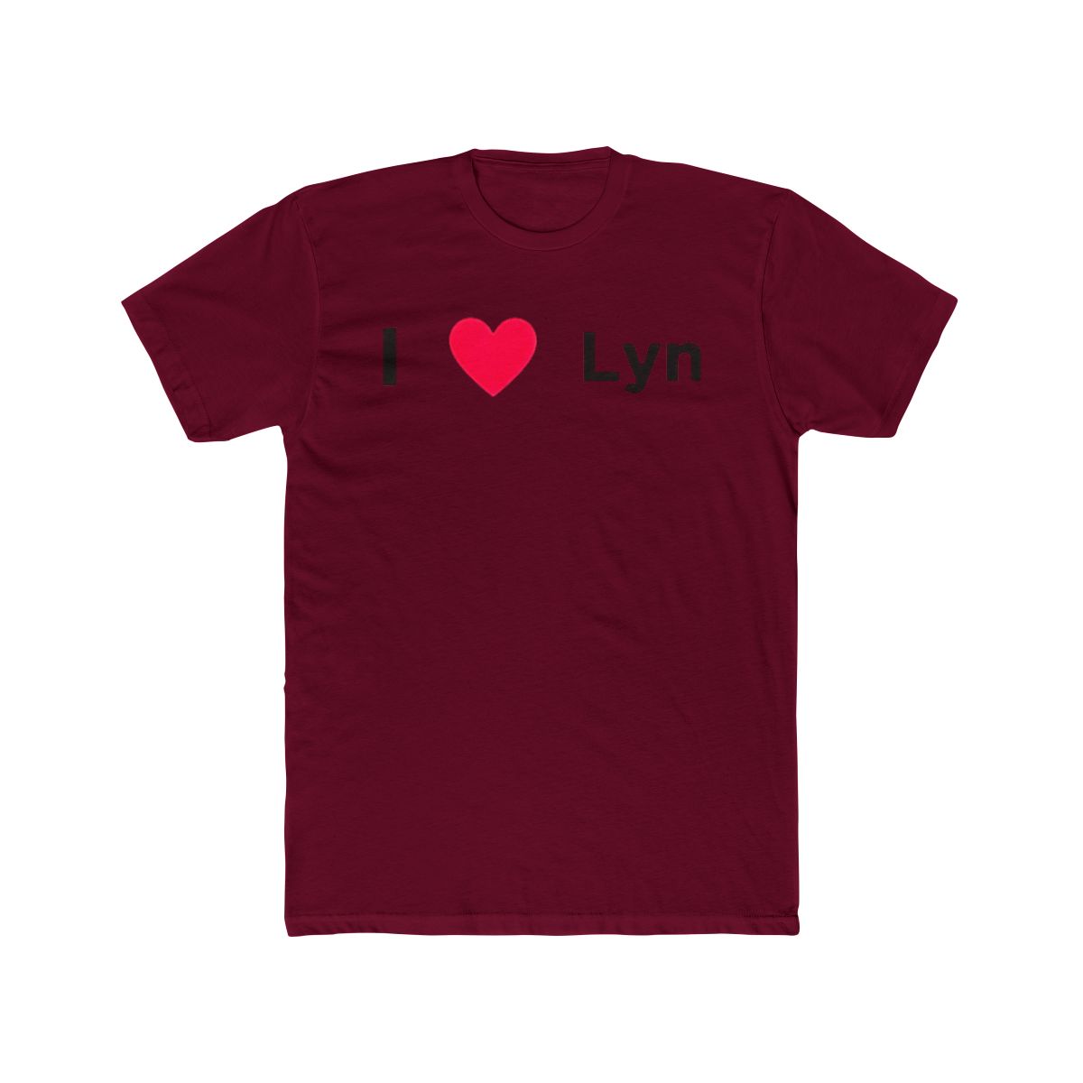 I Love Lynn Painter Tee - alternate angle 2, merchandise